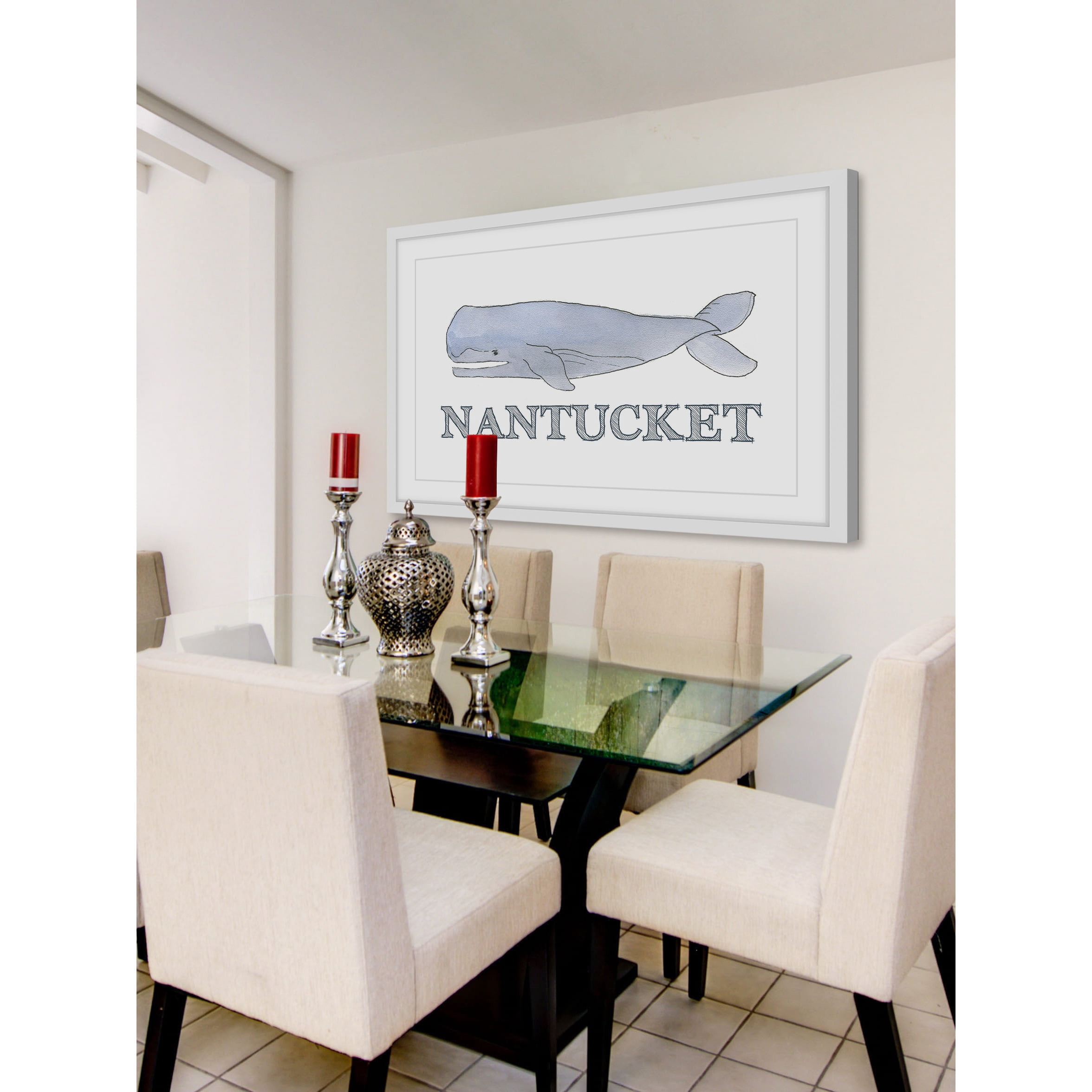 "Come to Nantucket" Framed Painting Print