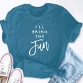 thumbnail image 5 of EcoLoom I'll Bring The Fun Wild Friend Party Group Short Sleeve Unisex T Shirt, 5 of 6
