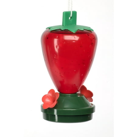Cherry Valley Feeders Cherry Valley 12 Oz Plastic Strawberry