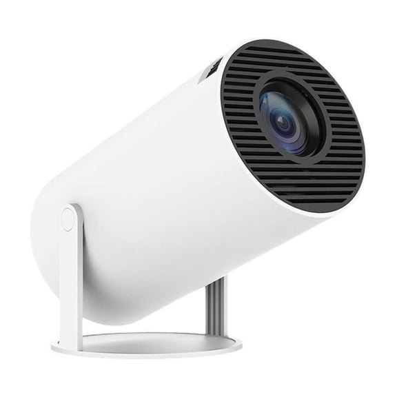 Mini Projector Smart Portable Projector with 180° Rotation, Auto Keystone, Support 1080P, Compatible with HDMI/USB