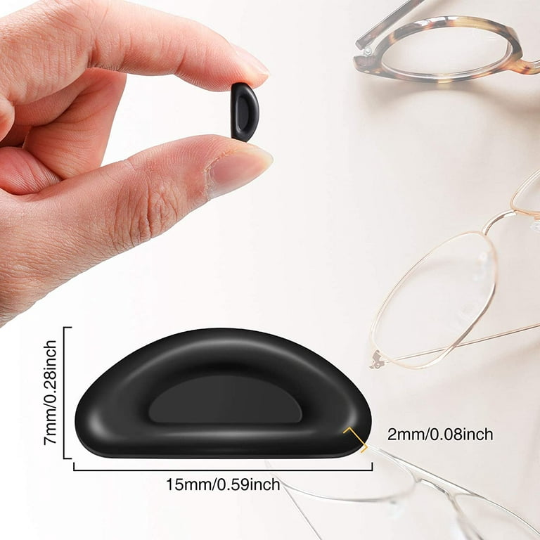 Eyeglass Nose Pads, Soft Silicone Adhesive Air Chamber Glasses