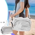 thumbnail image 1 of Uklsqma Sac de Toilette Grande Capacité Séparation Humide et Sèche Organisateur Imperméable avec Compartiment à Chaussures Sangle Réglable Sac de Rangement pour Entraînement Physique Pique-Nique Plage Voyage, 1 of 6