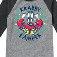 thumbnail image 3 of Kamp Koral - Krabby Kamper - Toddler & Youth Raglan Graphic T-Shirt, 3 of 5
