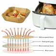thumbnail image 4 of Doublure en Papier Jetable pour Friteuse Carrée Antiadhésive Imperméable, 4 of 5