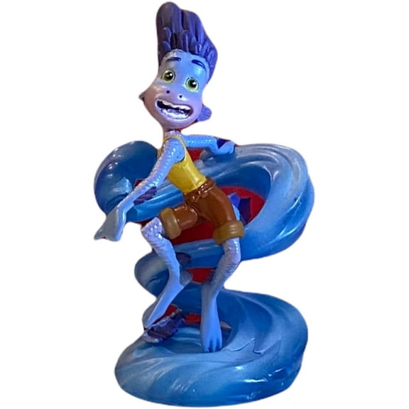 mdu Alberto Sea Monster Disney PVC Cake Topper Figure Figurine 4” Collectible Luca