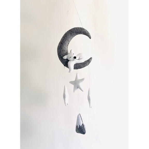 Baby Crib Mobile - Nursery Decoration - Baby Mobile - Gift for a new mom - Fox Baby Mobile