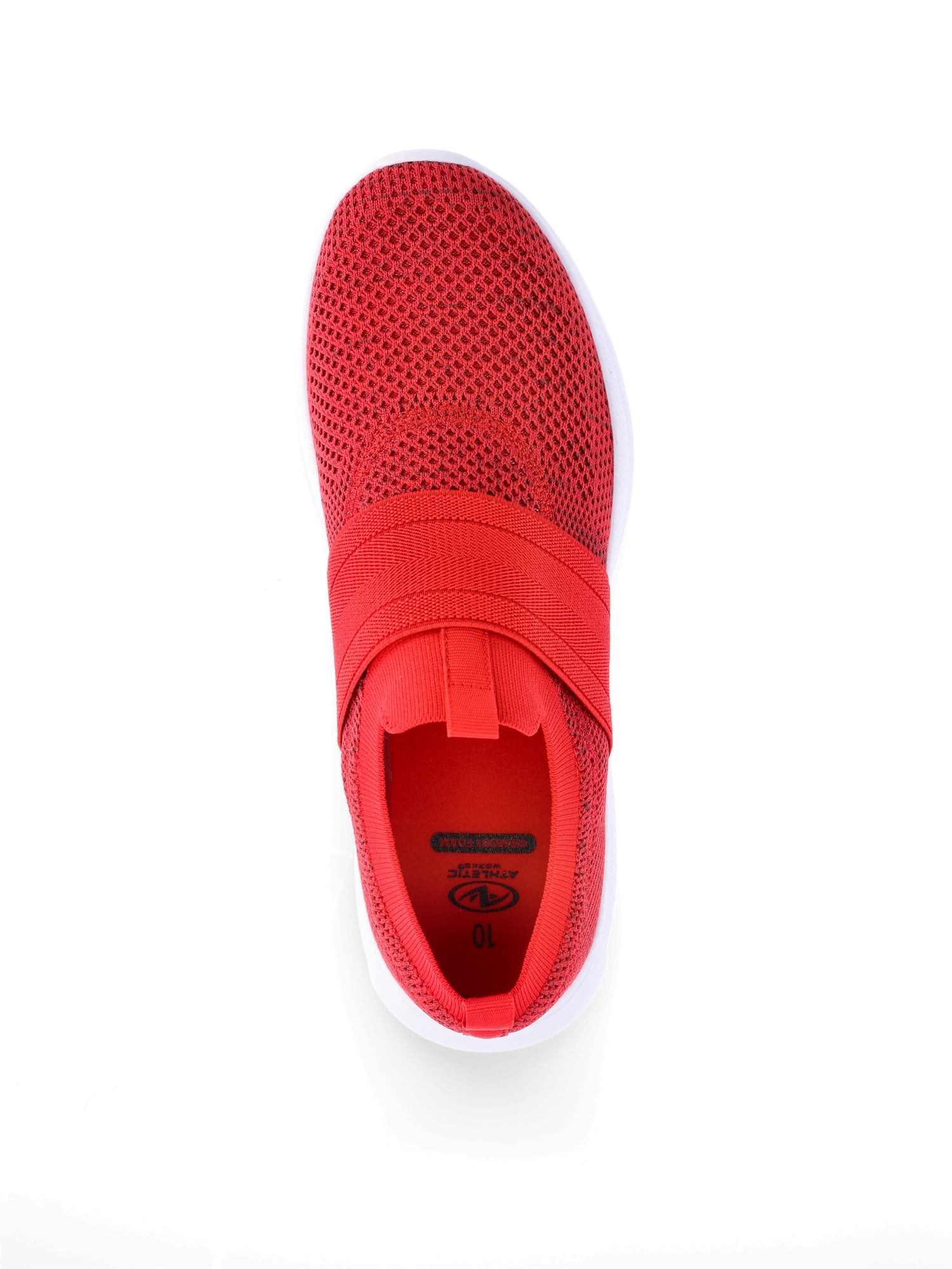 Athletic Works Men's Banded Jogger Slip-On Sneakers, Wide Width Available