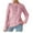 #03 Pink 【Mix & Match Your Daily Essentials】, variant on Women's Casual Long Sleeve Pullover Sweater Top Round Neck Loose Fit Solid Color Soft Knit Fashion Essential for Daily Wear Work Office Outfits Gift | Aestivo,White M