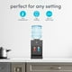 thumbnail image 3 of Dispensador enfriador de agua para encimera de carga superior fría/caliente Avalon Premium con cerradura de seguridad para niños. Listado UL: negro., 3 of 5