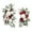 Red White, variant on 2Pcs Wedding Arch Wreath Handmade Floral Backdrop for Decor Wall Wedding Car Blue White
