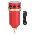 thumbnail image 1 of Alimentation sans fil 1600 mAh pour machine à tatouer, rechargeable, interface RCA réglable 4-12 V, batterie rouge, 1 of 4