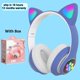 thumbnail image 1 of Cat Ears Headphones Flash Light Wireless With MIC Control LED Kid Girl Stereo Cute Music Helmet Bluetooth Phone Headset Earphone, 1 of 5