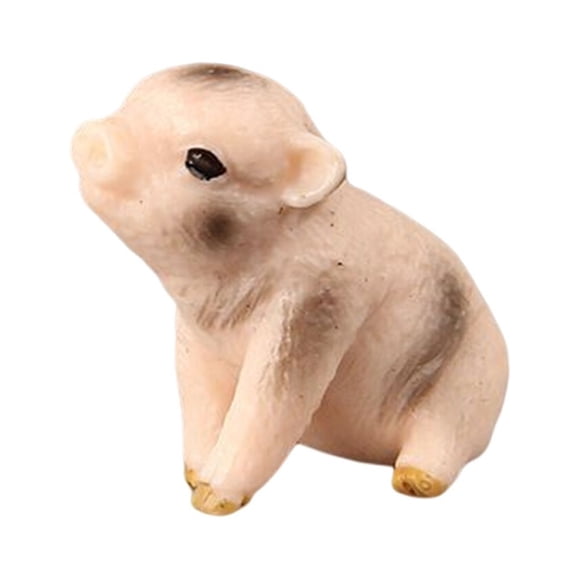 Yuarrent Figuras de acción de aves de corral de granja de simulación, modelo de hogar, guardería, dormitorio, figuritas de juguete, Festival Decoración 7g Tipo 5