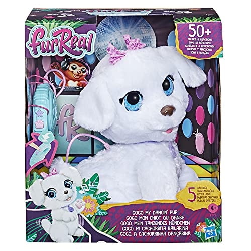 FurReal GoGo My Dancin' Pup, Juguete electrónico para mascotas, Juguete de baile con 50+ s FurReal FurReal
