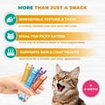 thumbnail image 3 of Beloved Pets Creamy Lickable Cat Treats & Wet Food Squeeze Tubes – Liquid Kitten Snacks, Omega-Rich Skin & Coat Formula, Multivitamin Treats for Cats & Small Dogs, Lick Up 20 Chicken Mix, 3 of 8