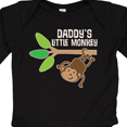 thumbnail image 4 of Inktastic Daddy's Little Monkey Boys or Girls Long Sleeve Baby Bodysuit, 4 of 5