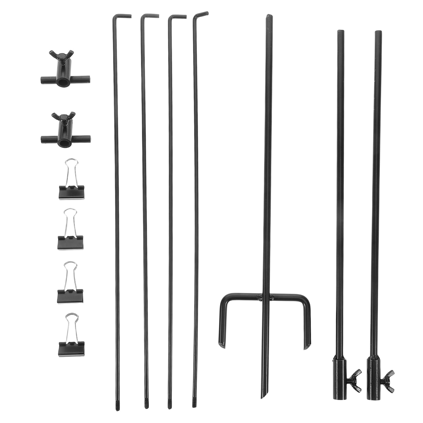 OUNONA Adjustable Durable Paper Target Stand Holder 1 Set Ideal for Backyard and Range Practice