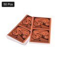 thumbnail image 3 of Unique Bargains Étiquette Rectangulaire pour Avion, Papier Adhésif à Peler, 50 Pcs, 3 of 5