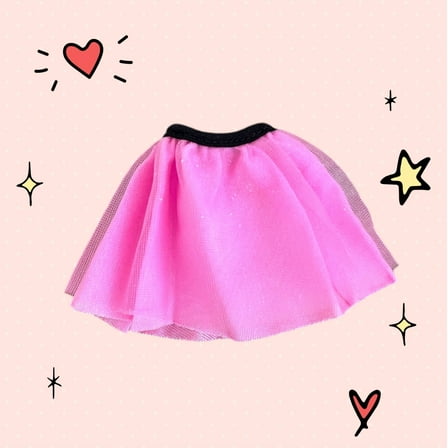 Lol Surprise doll OMG Bartz Life In The Dreamhouse Doll Pink Tulle Skirt Black Trim Tutu Rare