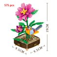 thumbnail image 1 of Ramo de flores para adultos, maceta, plantas suculentas, bonsái, árbol, bloques de construcción, jardín, modelo creativo, bloques, MOC, Juguetes Diy, regalos, 2023, 1 of 4