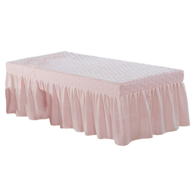 DOLITY Jupe de Table de Massage Confortable 190x70cm avec Trou - Rose_2 Rose_2
