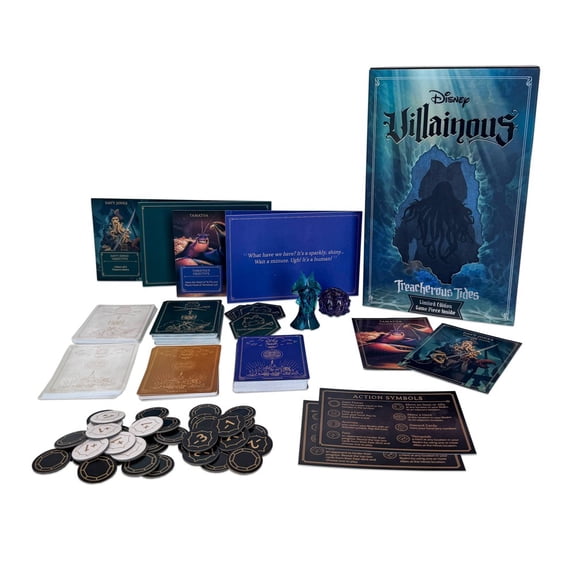 Ravensburger Disney Villainous: Treacherous Tides Board Game