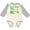 Natural and Heather, variant on Inktastic Nana Papa Love Me Grandchild Dinosaur Boys Long Sleeve Baby Bodysuit