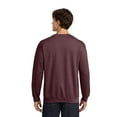 thumbnail image 3 of Gildan Men's Fleece Crewneck Sweatshirt, Heavy Blend, Warm Soft Pullover, Heather Dark Maroon, XL, 3 of 5