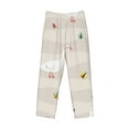thumbnail image 4 of Xecao Funny Goose1 Men's Straight Lounge Pajama Pants: The Ultimate in Comfortable Sleepwear, 4 of 9