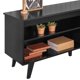 thumbnail image 4 of Mueble Mesa Para Tv Rack Madesa 4 Espacios Hasta 65 Negro 01, 4 of 5