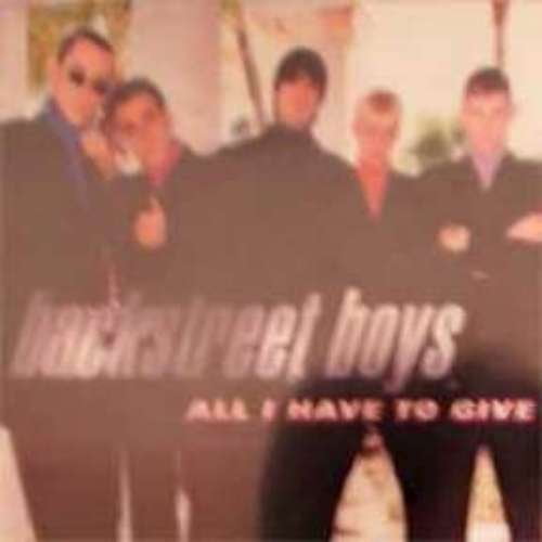 All I Have To Give Backstreet Boys (CD)