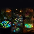 thumbnail image 5 of Glow in The Dark Sea Star Aquarium Decor - DIY Luminous Pebbles & Glow Rocks for Fish Tank Decor, Artificial Starfish Landscaping Stone for Aquascape & Terrarium, 5 of 7