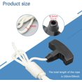 thumbnail image 2 of shiyou-MKA-45 Trolling Motor Rope & Handle Compatible with MinnKota, Lift and Release Rope for Maxxum and Edge Bow-Mount Trolling Motors Parts (White), 2 of 4