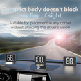 thumbnail image 4 of Electrónica para Coche GPS HUD Velocímetro Digital para Coche Motocicleta HD LED Accesorios MPH, 4 of 5