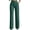 Blackish Green, variant on Women's High Waist Wide Leg Suit Pants, Elegant Pleated Trousers with Pockets, Straight Fit Flowy Business Casual Pants for Work Office Daily Wear Wine M