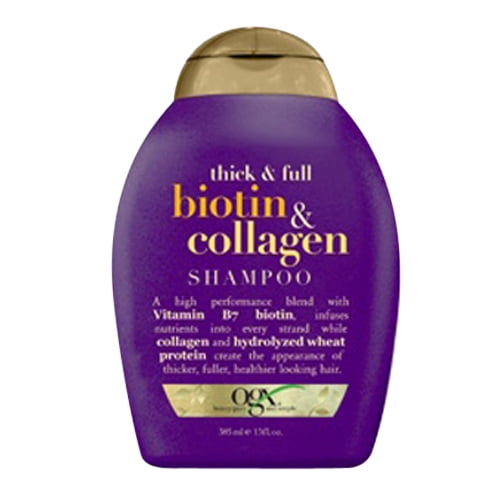 Organix Thick And Full Biotin And Collagen Hair Shampoo 13 Oz, 2 Pack