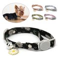 thumbnail image 3 of Reheyre Floral Pattern Cat Collar - Anti-Choke Breakaway Polyester Collar - Bell Included - Ideal for Cats and Dogs, 3 of 8