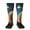 2 Black-2, variant on Xecao Squirrel Sleeping In Tree Print Compression Socks for Both Men And Women for Running, Travel, Flight, Nurse