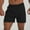 Black, variant on Hvot&aat Men's Athletic Running Shorts Quick Dry Workout Gym Shorts with Zipper Pocket Hiking Tennis Wide Leg Shorts