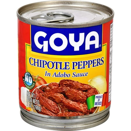 Goya Chipotle Peppers in Adobo Sauce 7 oz. (Pack of (Best Way To Preserve Chili Peppers)