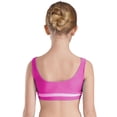 thumbnail image 3 of Raenseen Kids Girls Athletic Tracksuit 2 Piece Outfits Dance Tank Tops Sport Bra and Yoga Shorts Hot Pink 14, 3 of 9
