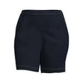 thumbnail image 5 of JMS Just My Size by Hanes Women's Plus Size Pull On Shorts with Pockets, Single and 2-Pack, 9” Inseam, Sizes 0X-4X, 5 of 6