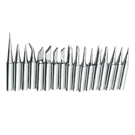 

17pcs Welding Tools Rework Soldering Iron Tip 900M Series Copper For 936 Station