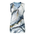 thumbnail image 2 of FASHIONWT Women Gradient V Neck Tank Top Tie-dye Sleeveless Casual Shirt, 2 of 3
