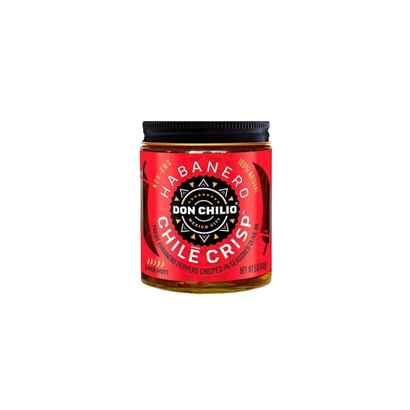 Don Chilio - Seasoned Sliced Habanero Pepper Crisp - 5 Oz Case of 6