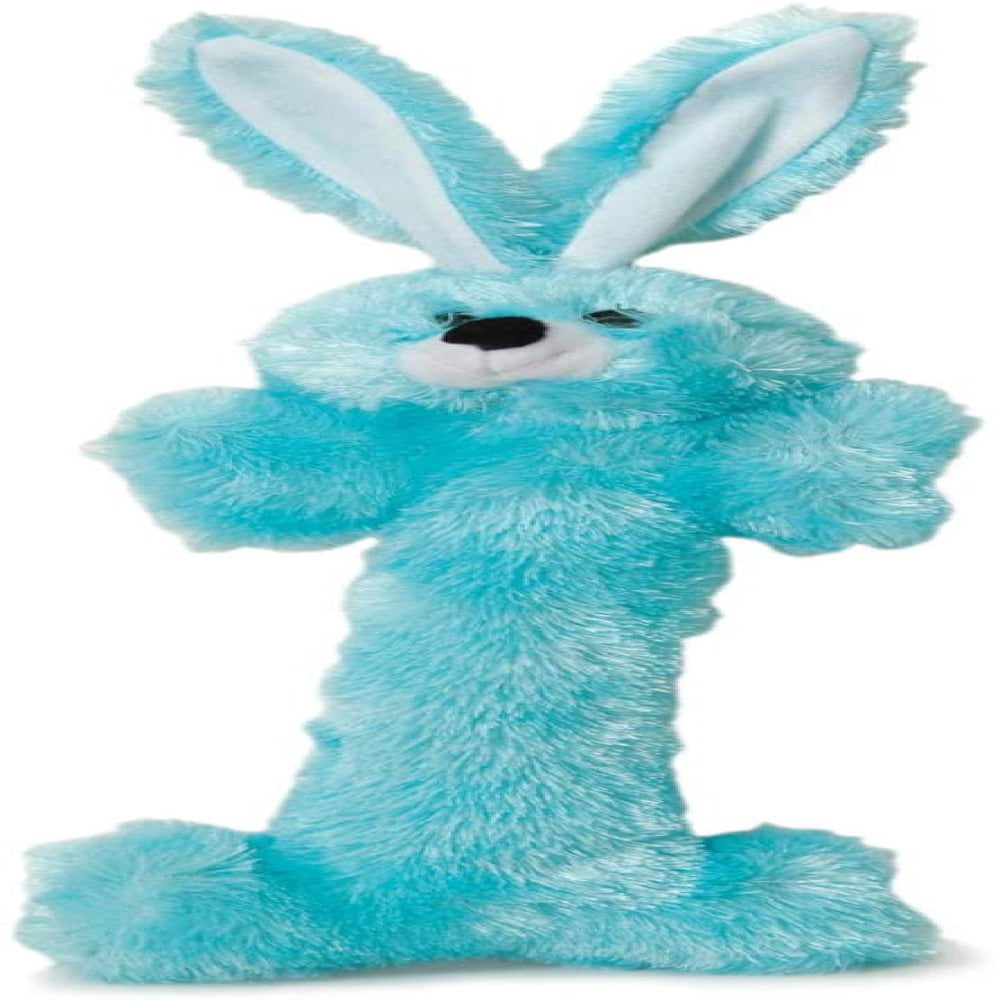 blue bunny dog toy