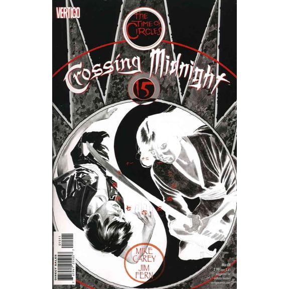 Crossing Midnight #15 VF ; DC/Vertigo Comic Book