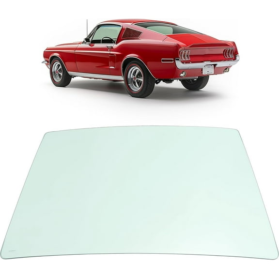 Kojem Tempered Glass Rear Window Glass For Ford Mustang Fastback 1967 1968
