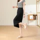 thumbnail image 4 of Falda fina de verano para mujer 2024, nuevo estilo, vestido largo medio, cintura alta, adelgazante, falda de seda negra, línea A, vestido blanco, 4 of 5