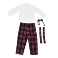 thumbnail image 2 of Traje de manga larga para niños conjuntos de ropa de otoño para niños algodón transpirable exquisito para uso diario para fiesta de cumpleaños para boda LHCER Otros, 2 of 8